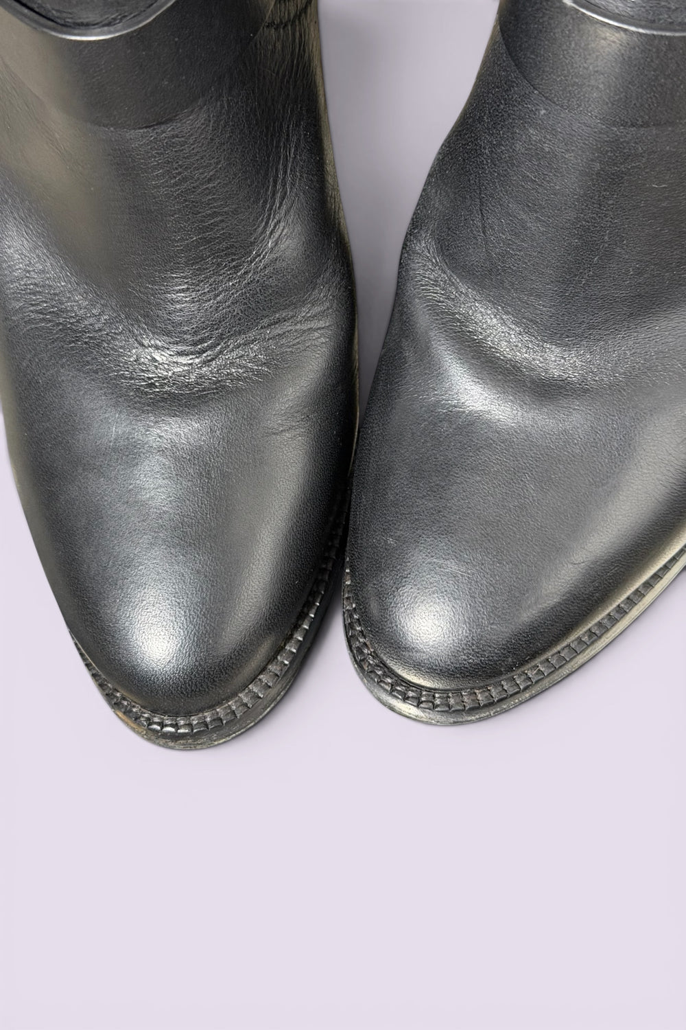 Ralph Lauren Collection Leather Concho Boots | American Secondhand