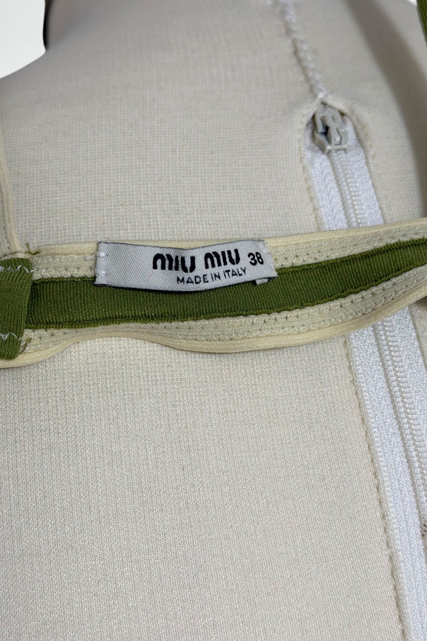 Miu Miu Olive Green Bikini Set | Italian Vintage