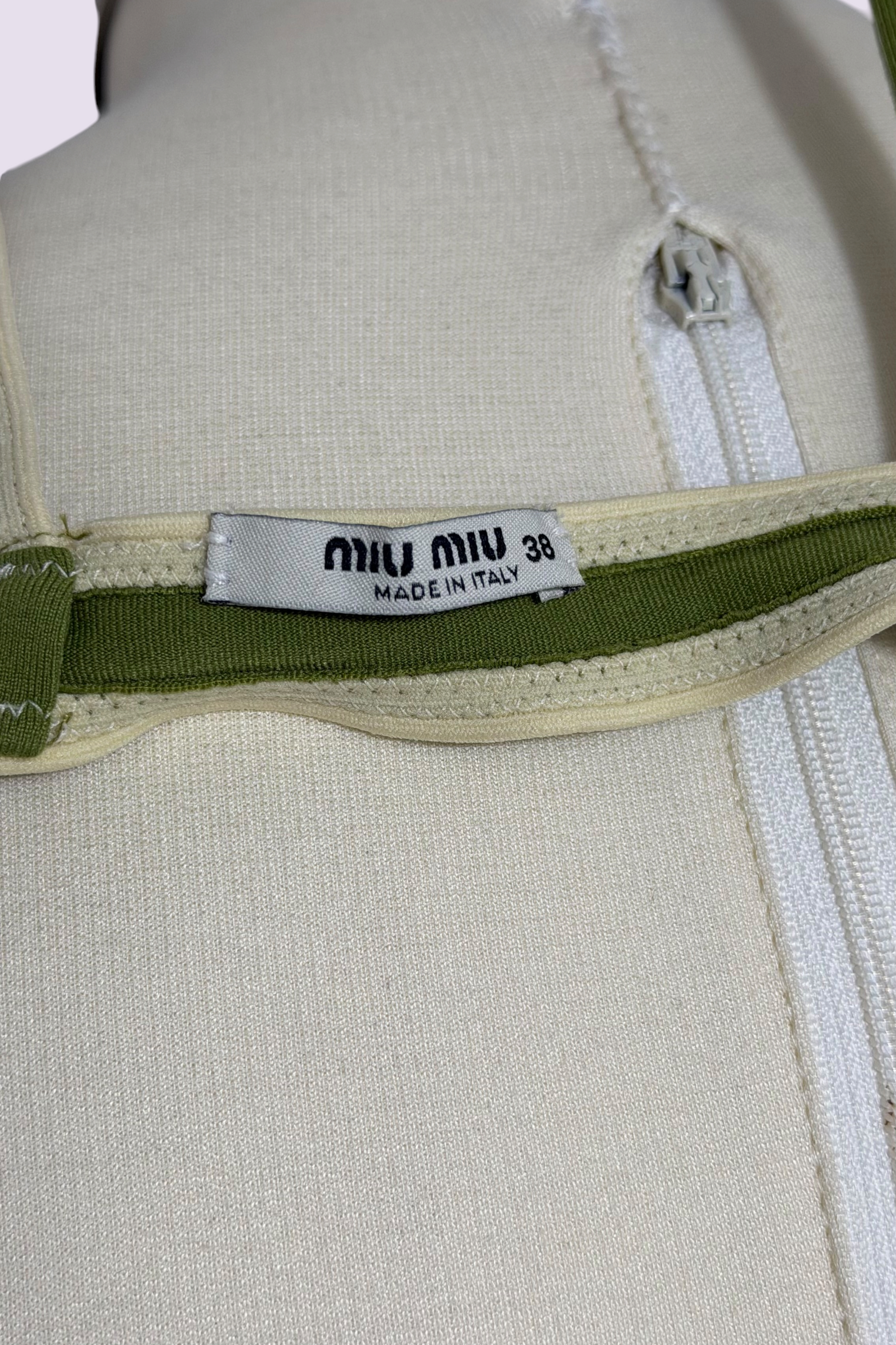 Miu Miu Olive Green Bikini Set | Italian Vintage