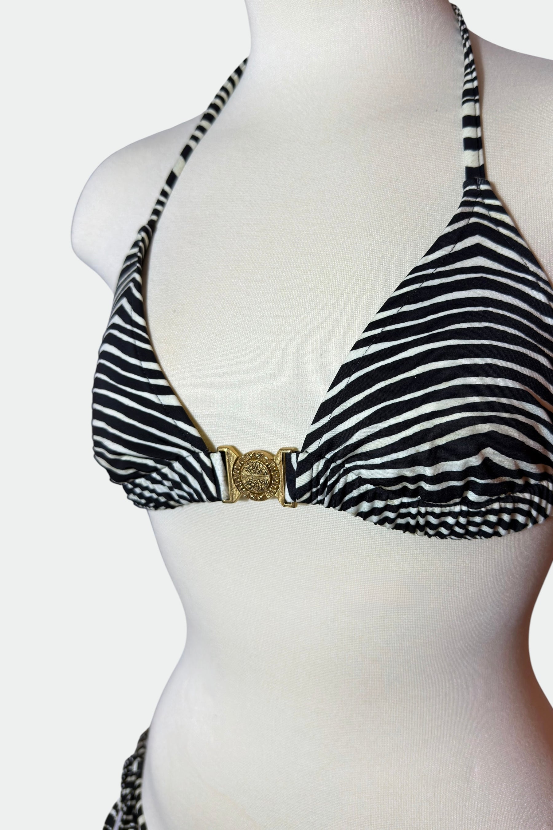 Balmain Beachwear Zebra print Bikini | French secondhand