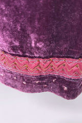 Ralph Lauren Velvet Embellished Hem Pants | American Vintage