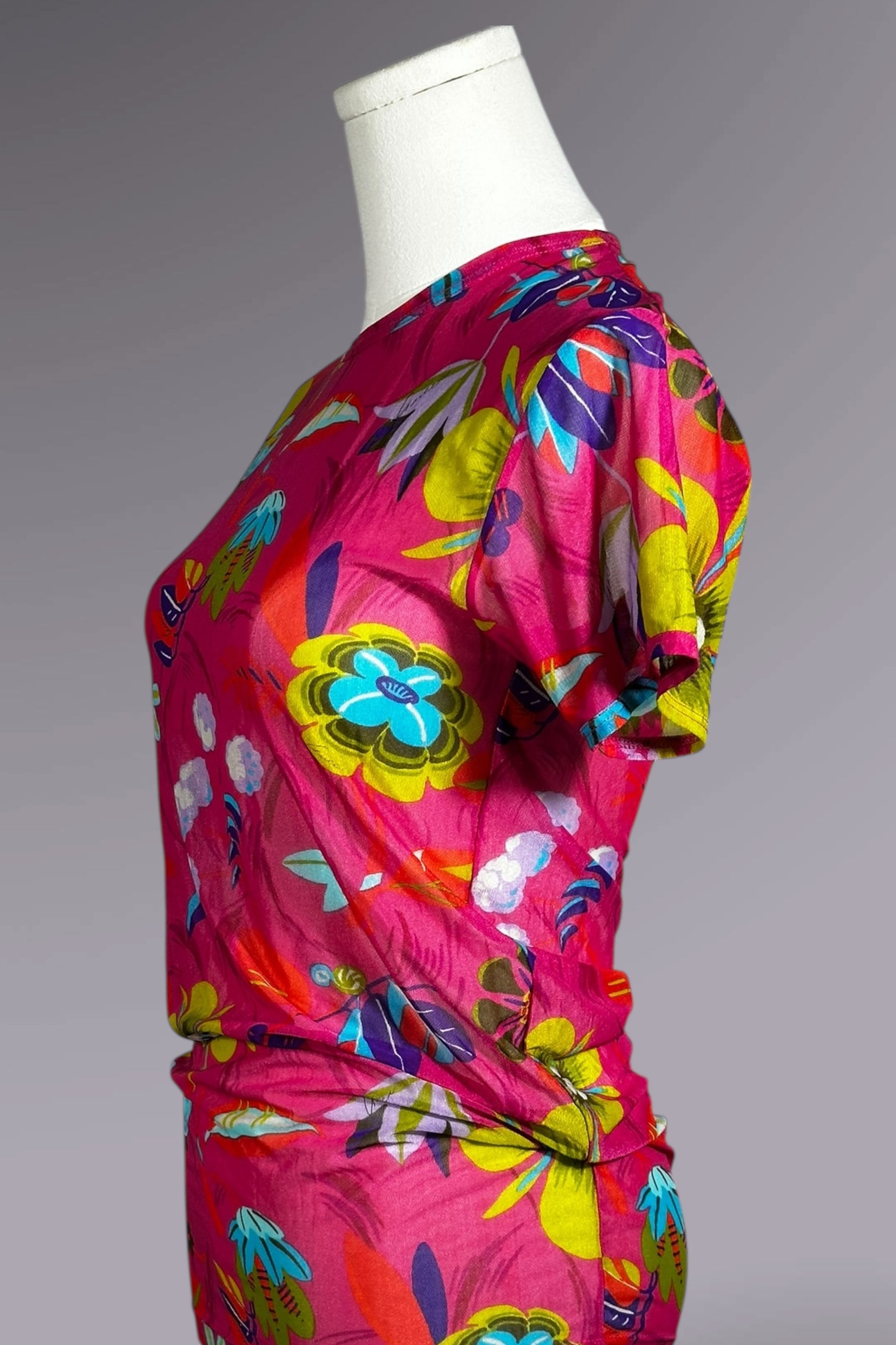 Gucci Sheer Mesh Floral Top | Tom Ford Era SS1999 | Italian Vintage
