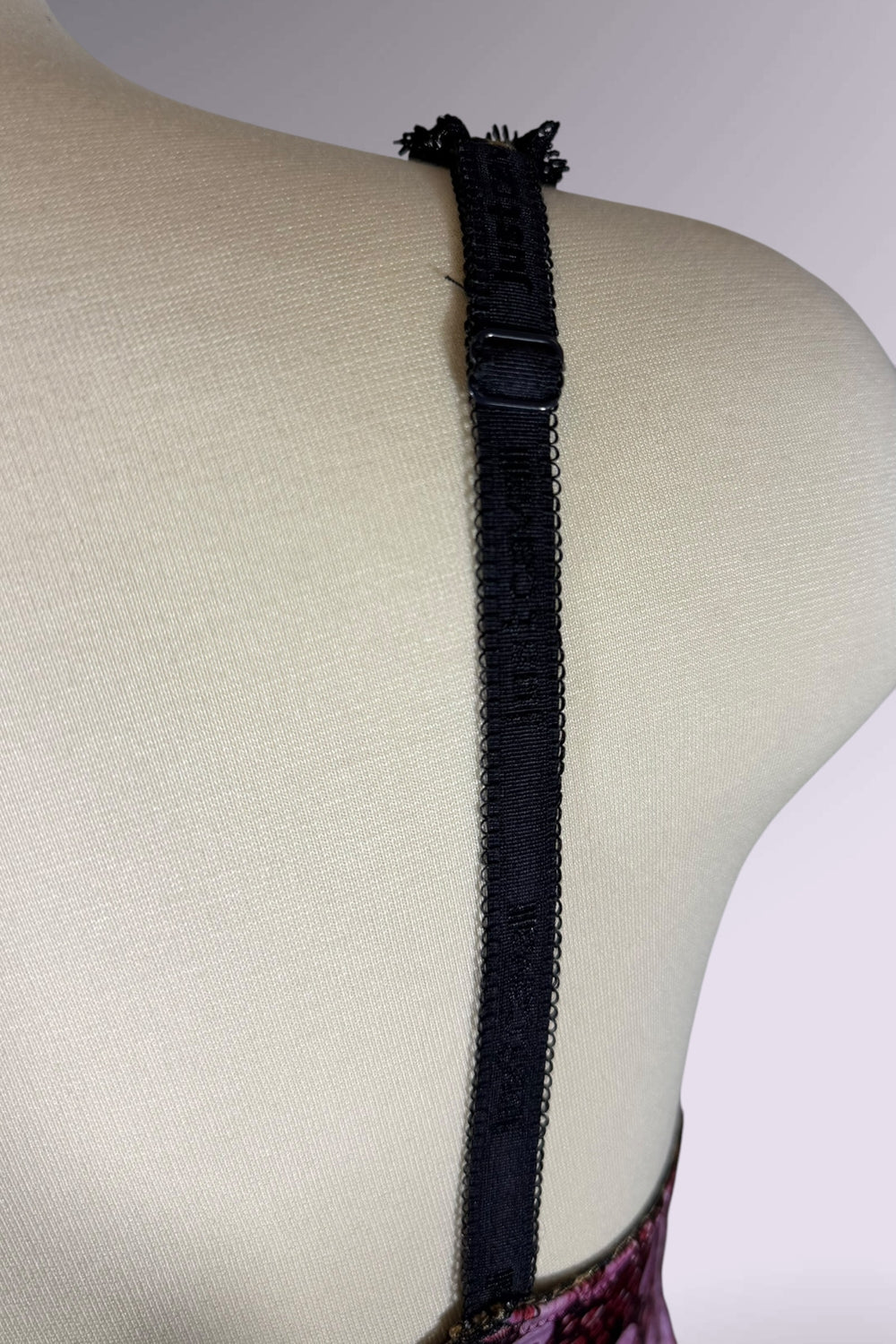 Just Cavalli Berry Print Leopard and Lace Trim Camisole | Italian Secondhand