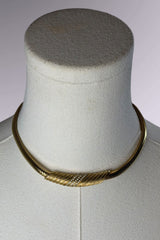 Christian Dior Twisted Choker Necklace | French Vintage