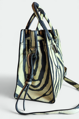 COMING SOON: Roberto Cavalli Zebra Print Leather Bag