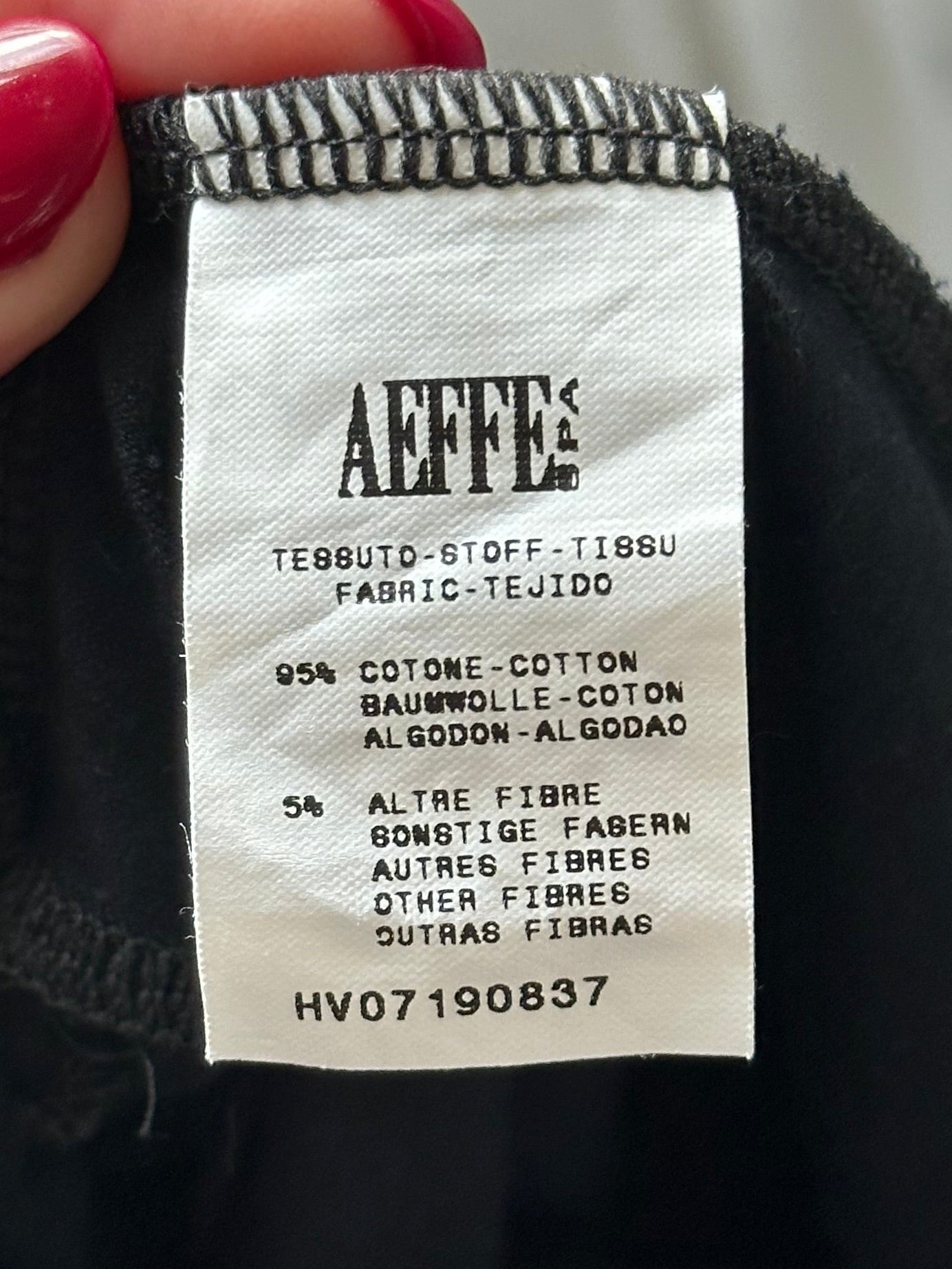 Moschino Cheap & Chic Lace Alphabet Baby Tee | Italian Designer Vintage