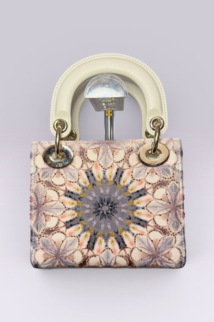 Lady Dior Mini Embroidered Beaded Bag | French Secondhand