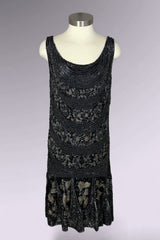 Ralph Ralph Lauren Beaded Flapper Dress | American Vintage