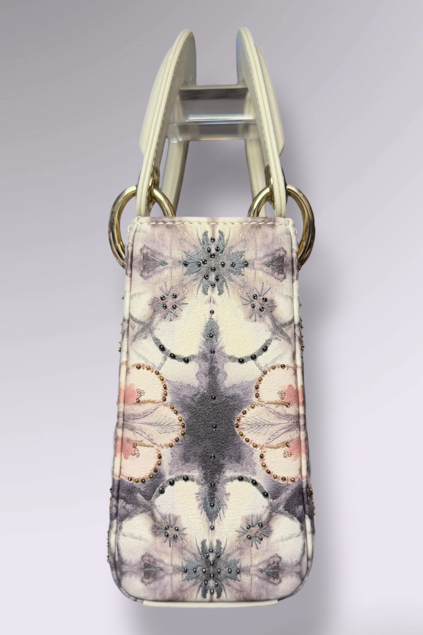 Lady Dior Mini Embroidered Beaded Bag | French Designer Secondhand