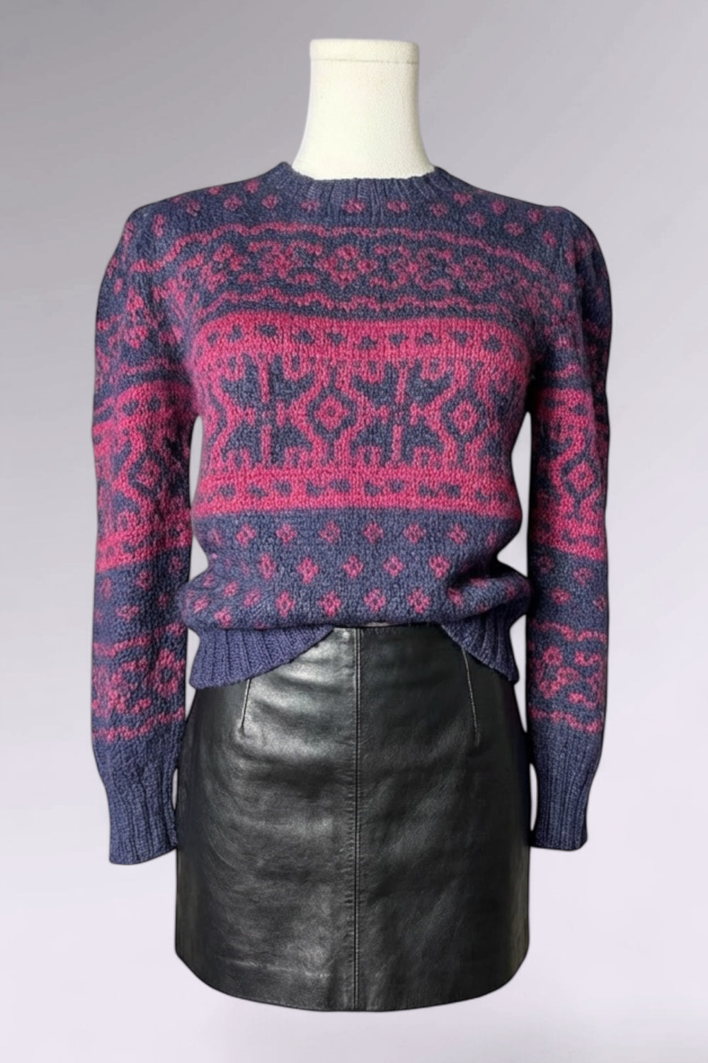 Ralph Lauren Roughwear Hand-Knit Wool Sweater | American Vintage