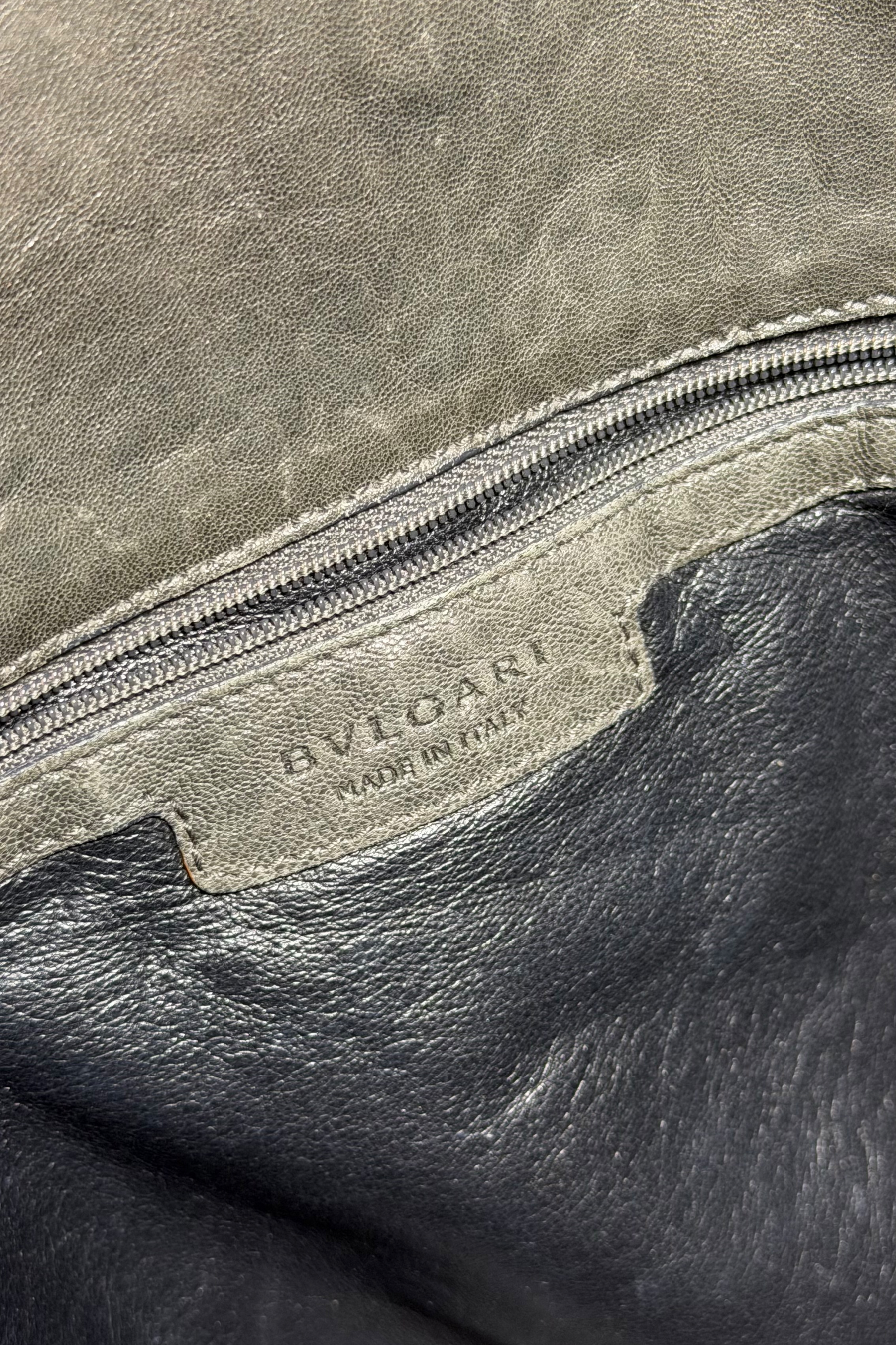 Bvlgari Lion Head Leather Tote Bag | Italian Secondhand