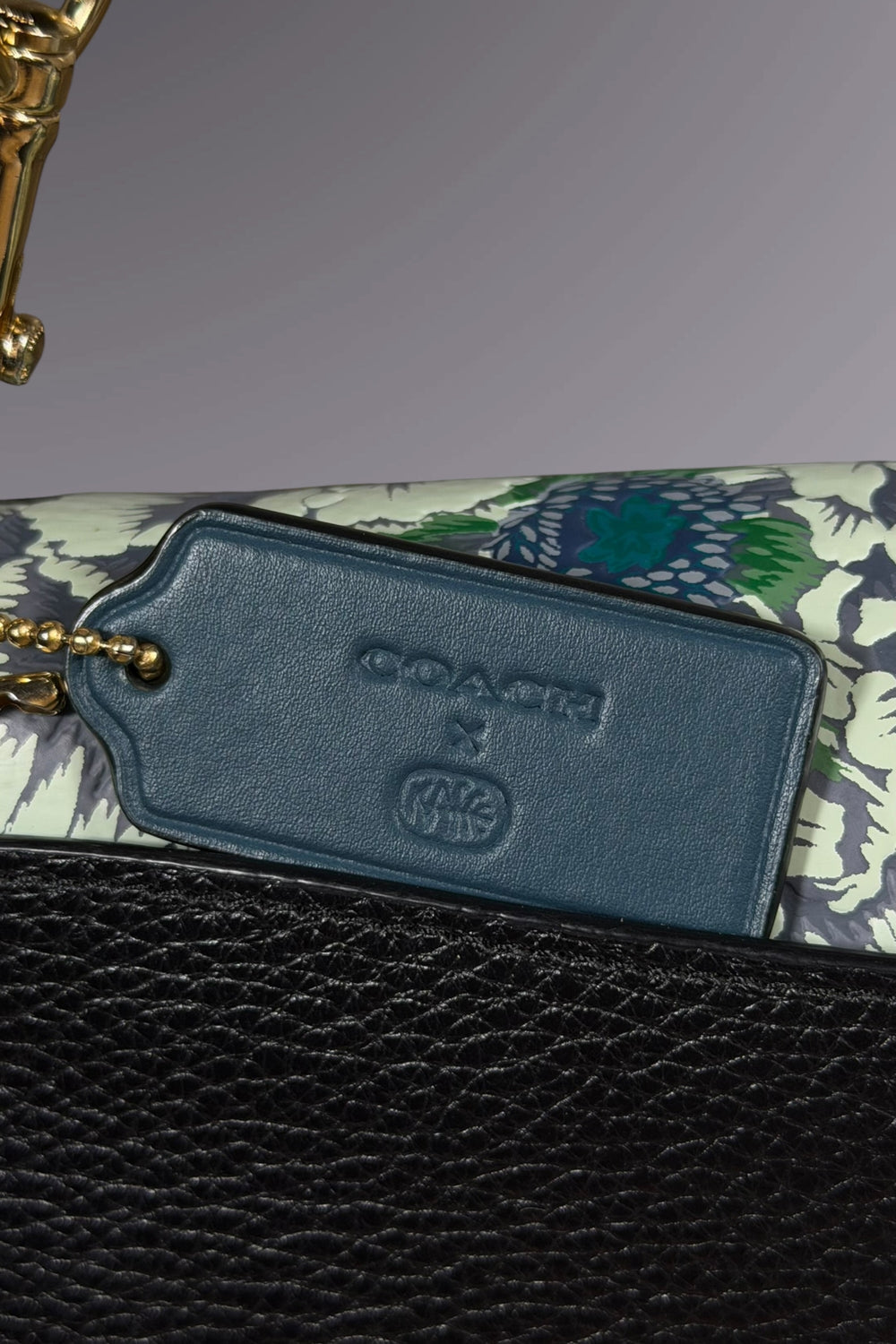Coach x Kaffe Fassett Floral Print Shoulder Bag | American Secondhand