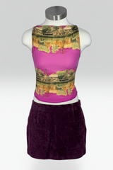 PARASUCO PAGODA PRINT MESH TOP | CANADIAN VINTAGE