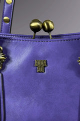 Anna Sui Purple Leather Frame Bag | American Secondhand