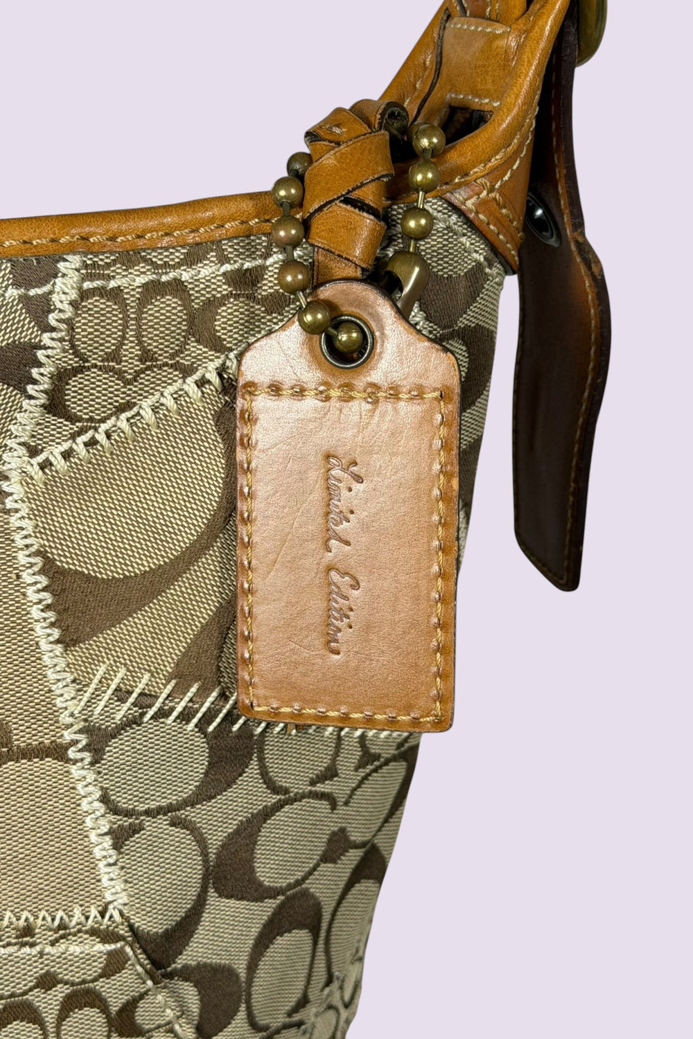Coach Limited Edition Patchwork Bucket Crossbody Bag | American Secondhand