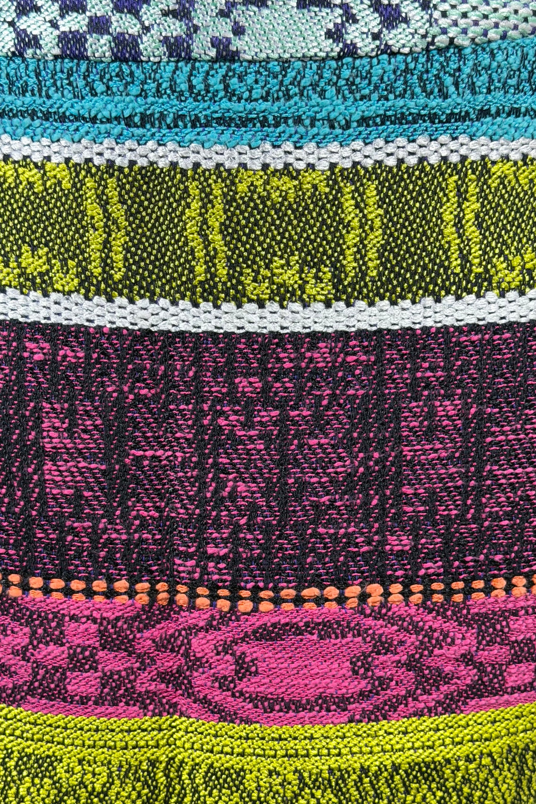 Christian Lacroix Bazaar Textured Patchwork Midi Skirt | French Vintage