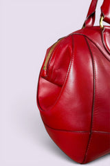 Ralph Lauren Red Leather Stirrup Bag | American Secondhand