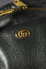Gucci Black Leather Basketball Bag | Italian Designer Secondhand
