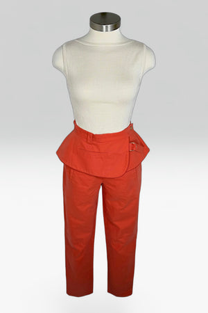 COMING SOON: KENZO VIBRANT ORANGE LAYERED PANTS