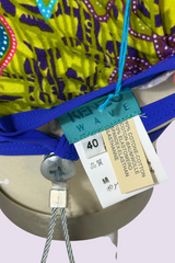 Kenzo Wave Floral Print Bikini & Tank Top Set | Japanese Secondhand