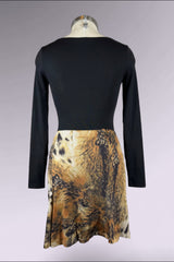 Just Cavalli Leopard Print Ruched Mini Skirt | Italian Vintage