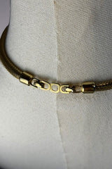Christian Dior Twisted Choker Necklace | French Vintage