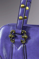 Anna Sui Purple Leather Frame Bag | American Secondhand