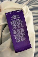 COMING SOON: Ralph Lauren Purple Label Beaded Linen Strapless Dress with Scarf | American Secondhand