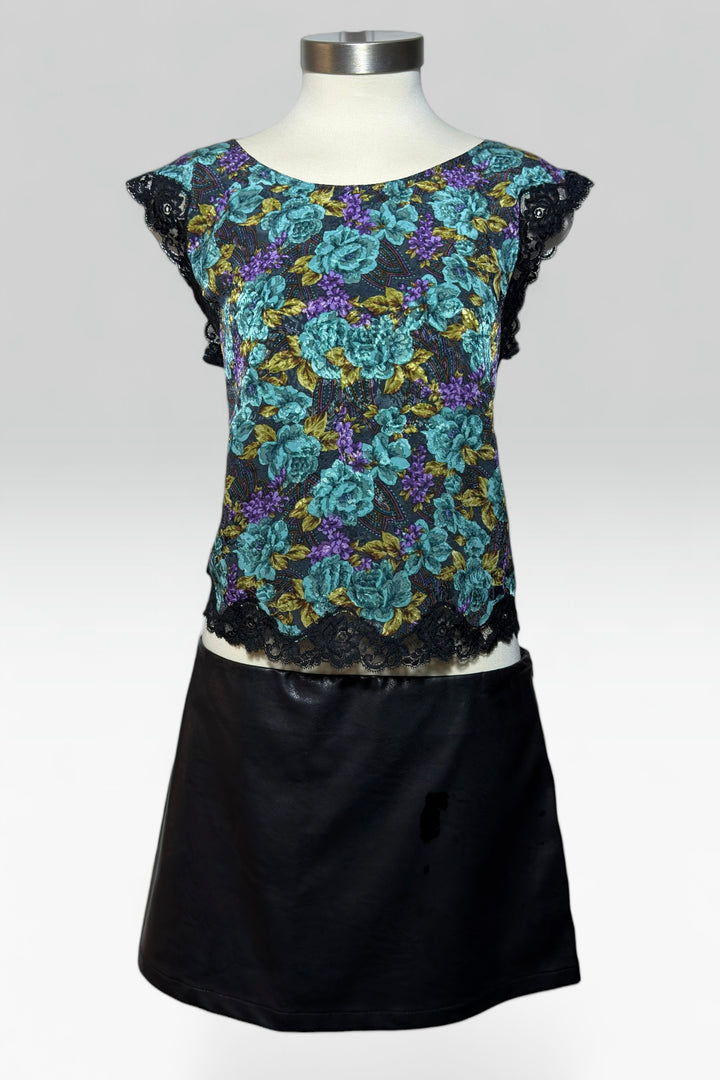 COMING SOON: Wacoal Floral & Black Lace Trim Top