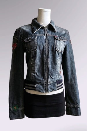 Miss Sixty Denim Bomber Jacket | Italian Vintage