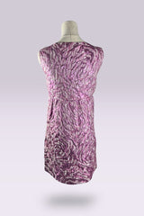Balenciaga Metallic Pink Jacquard Mini Dress | French Secondhand