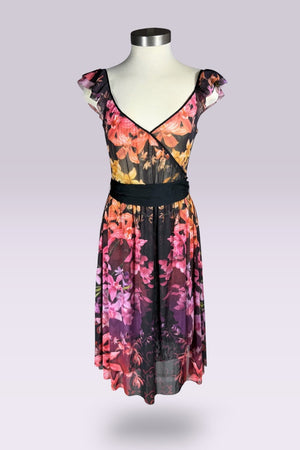 Vivienne Tam Sheer Floral Mesh Dress | Hong Kong Secondhand