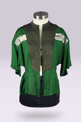 Akane Utsunomiya Silk Multi-Closure Panel Top | Japanese Secondhand