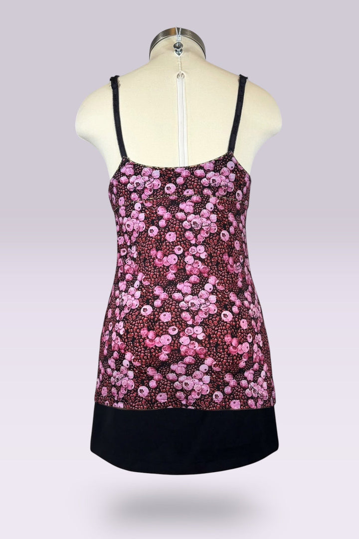 Just Cavalli Berry Print Leopard and Lace Trim Camisole | Italian Secondhand