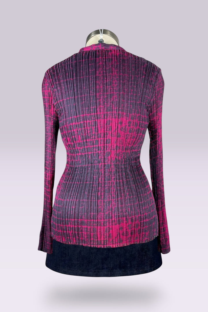 Issey Miyake FETE Pleated Layered Top Set | Japanese Secondhand
