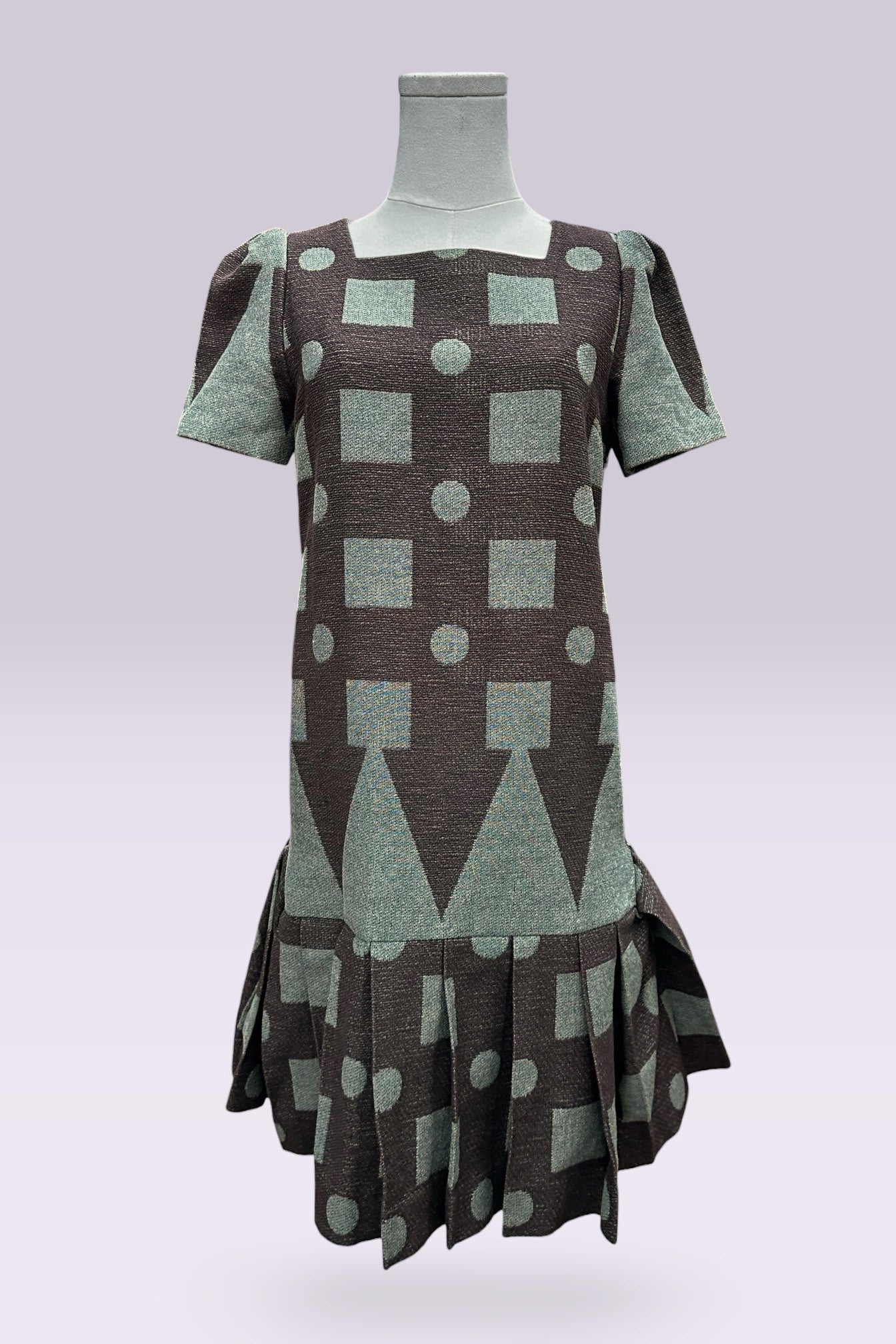 Vivienne Westwood Red Label Geometric Knit Dress | British Vintage