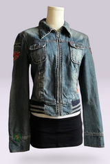 Miss Sixty Denim Bomber Jacket | Italian Vintage