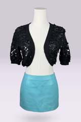 Black Sequin Bolero | American Vintage