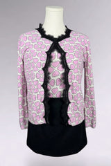 Anna Molinari Couture Heart Print Set | Italian Vintage