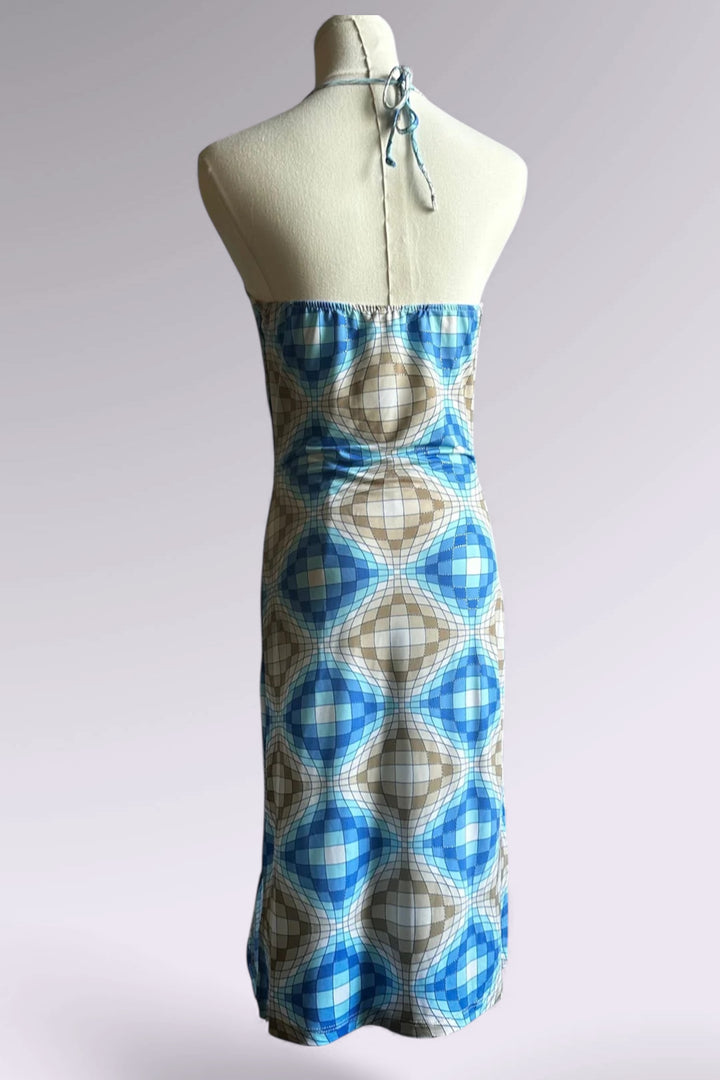 Chesley USA Halter Slip Midi Dress | American Vintage