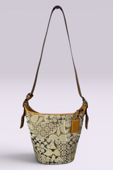 Coach Limited Edition Patchwork Bucket Crossbody Bag | American Secondhand