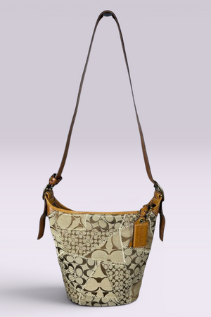 Coach Limited Edition Patchwork Bucket Crossbody Bag | American Secondhand