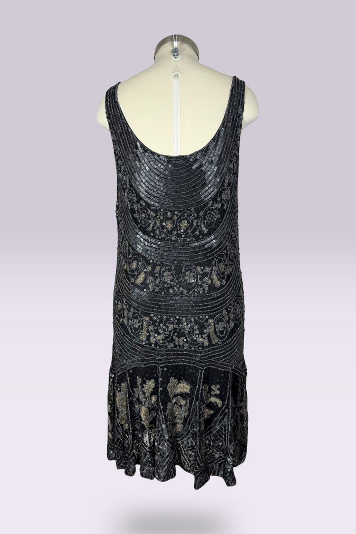 Ralph Ralph Lauren Beaded Flapper Dress | American Vintage