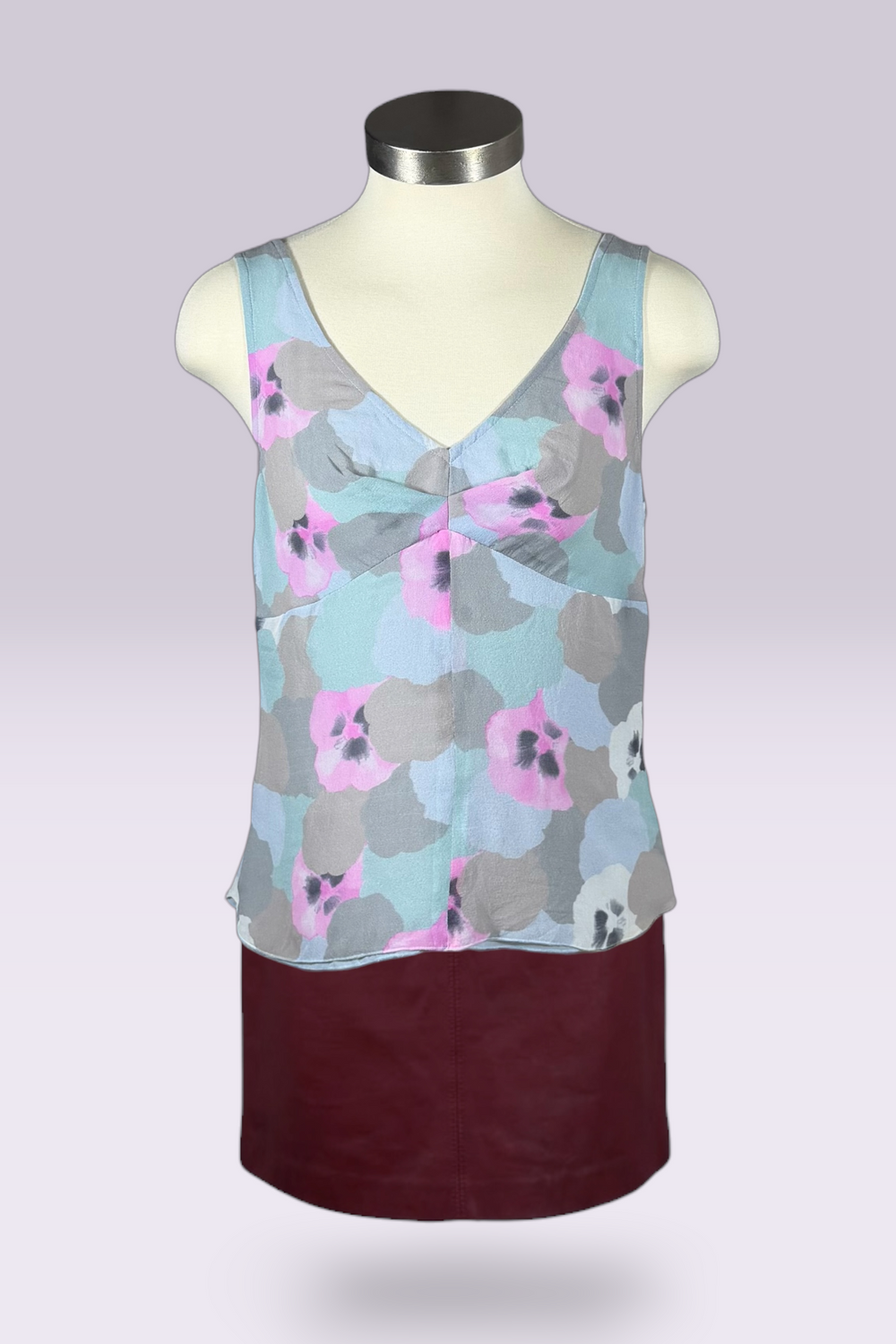 Armani Collezioni Silk Floral Tank Top | Italian Secondhand