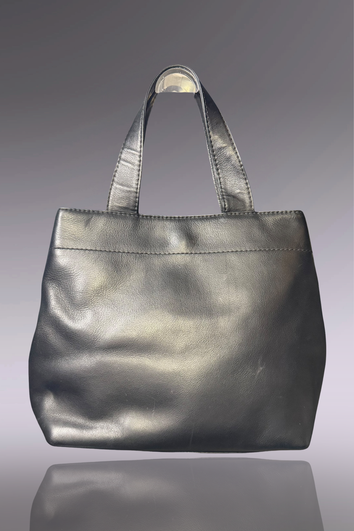 Chanel Early 2000s CC Turnlock Shoulder Bag | French Designer Vintage