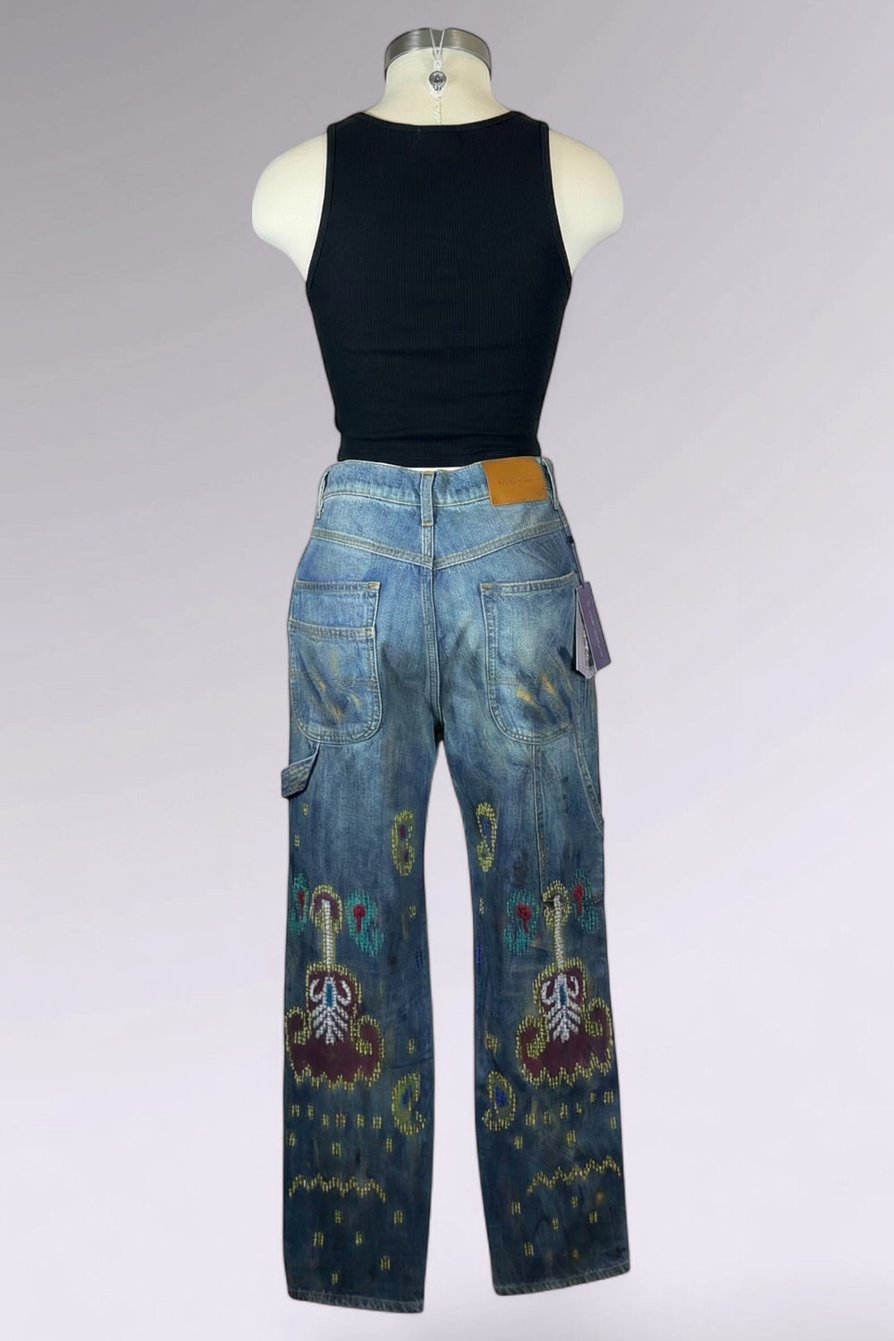 COMING SOON: Ralph Lauren Purple Label Embellished Painter Jeans | American Secondhand