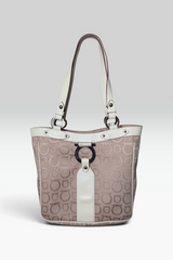 COMING SOON: SALVATORE FERRAGAMO PINK GANCINI MONOGRAM TOTE BAG