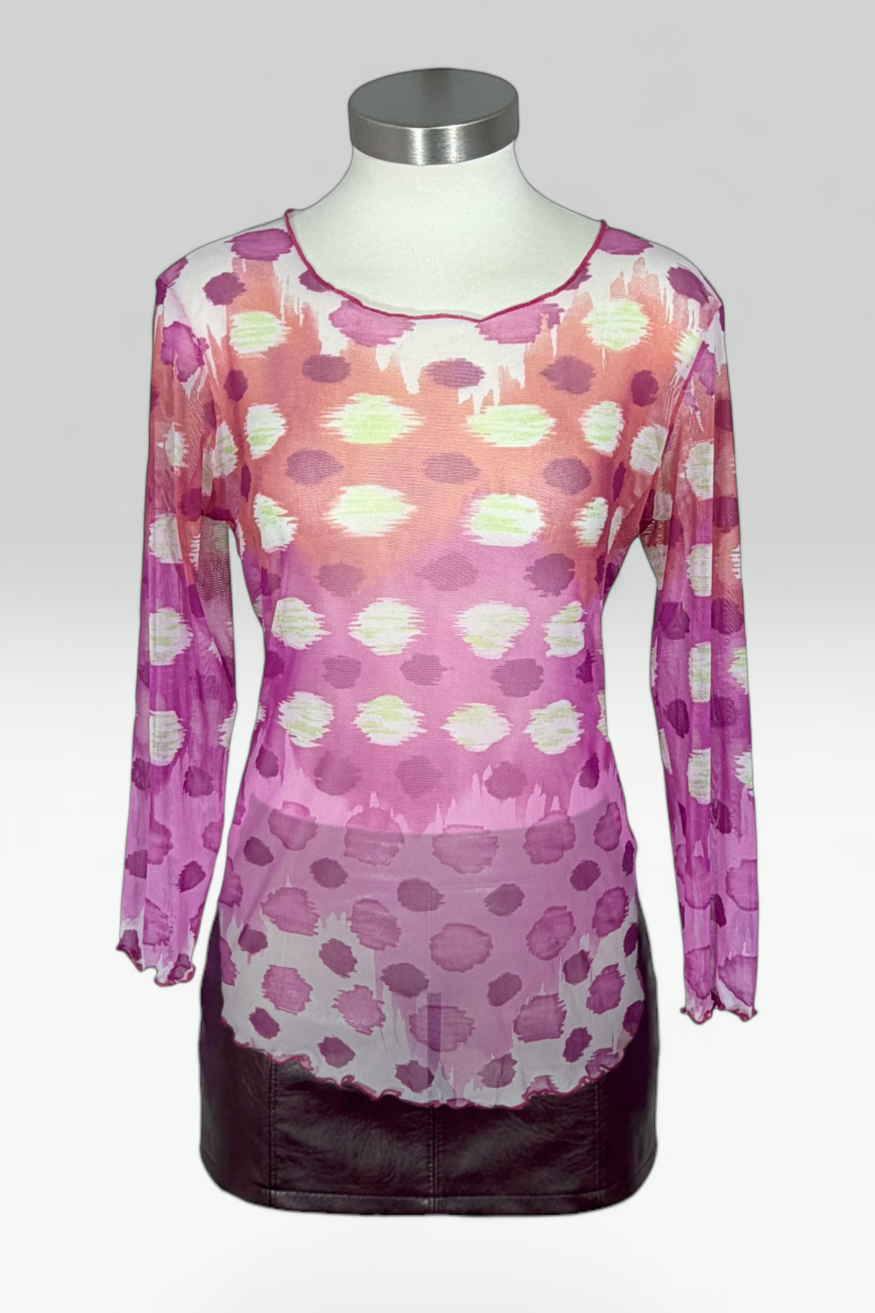 COMING SOON: CHACOK PINK MESH TOP