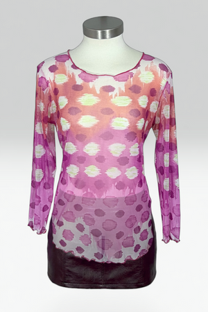 COMING SOON: CHACOK PINK MESH TOP