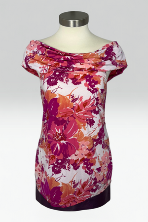 COMING SOON: BLUGIRL FLORAL COWL NECK TOP